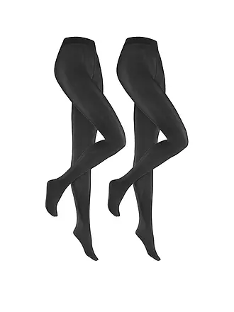HUDSON | Feinstrumpfhose SIMPLY 40 2er Pkg anthrazit | 